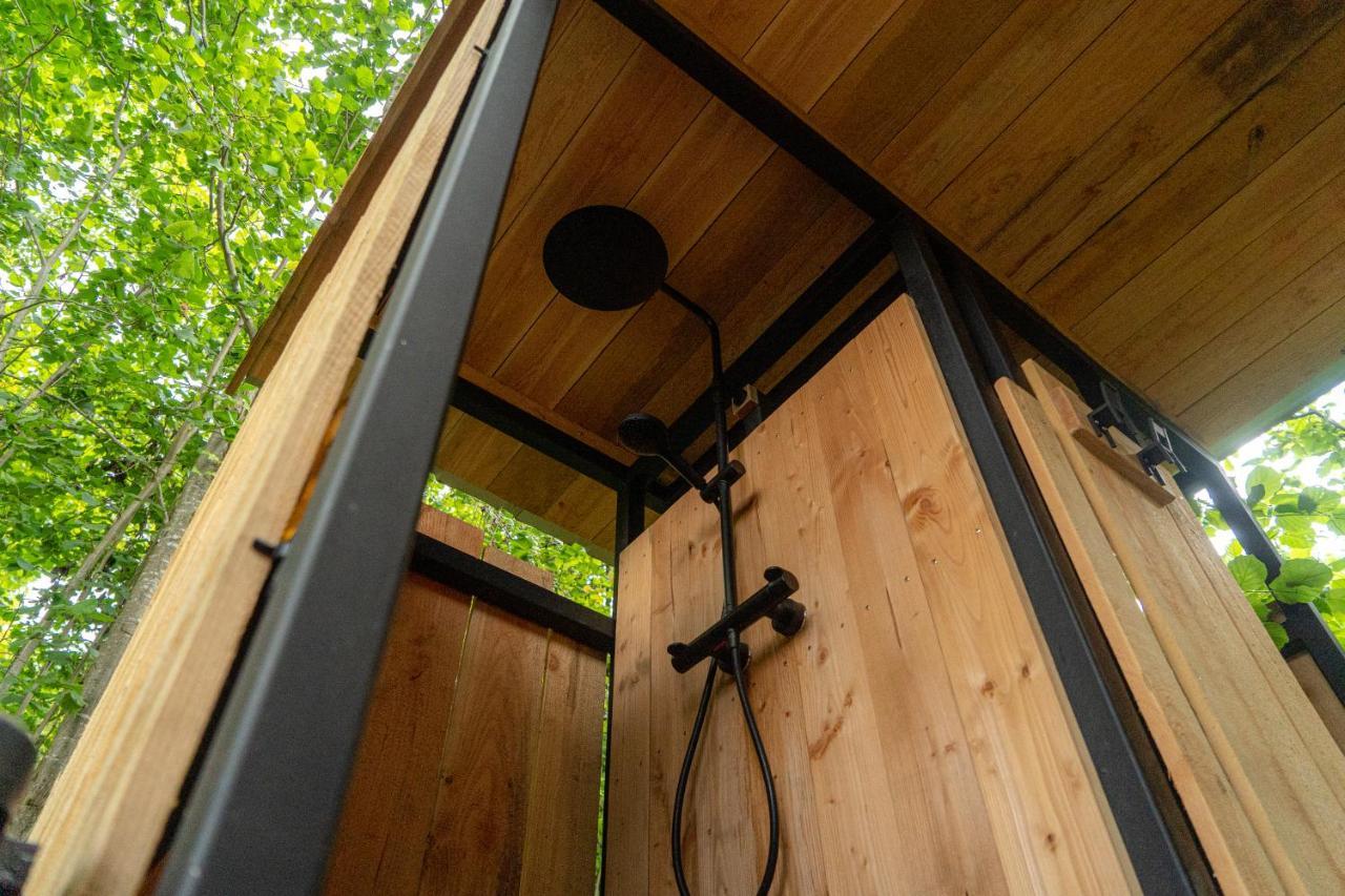 Le Moonloft Insolite Tiny-House Dans Les Arbres & 1 Seance De Sauna Pour 2 Avec Vue Panoramique Osenbach Екстериор снимка
