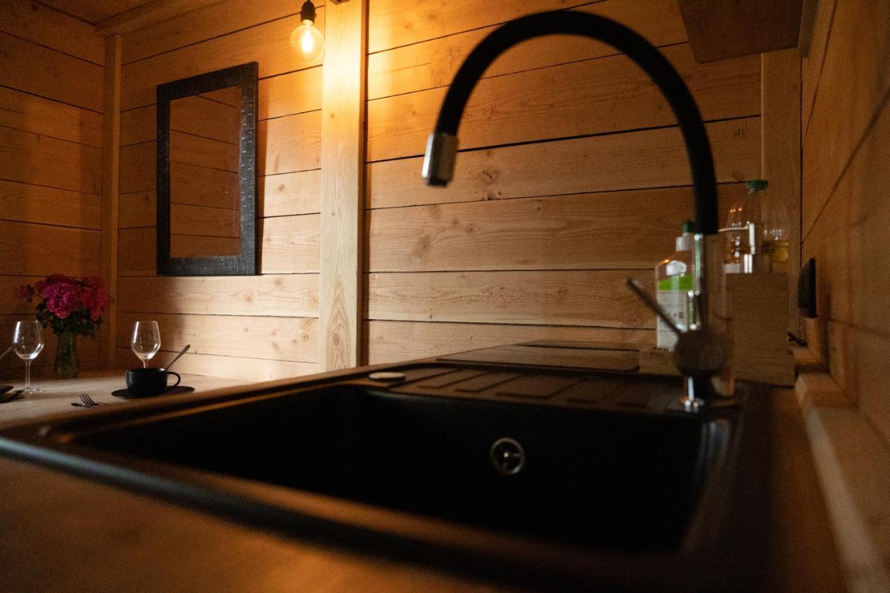 Le Moonloft Insolite Tiny-House Dans Les Arbres & 1 Seance De Sauna Pour 2 Avec Vue Panoramique Osenbach Екстериор снимка